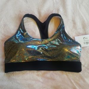 Zyia Disco Luxe Bra Medium NWT